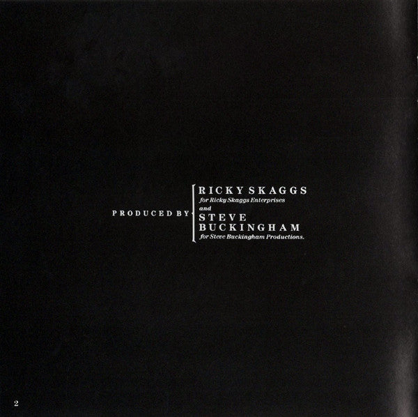 Ricky Skaggs : Kentucky Thunder (CD, Album)