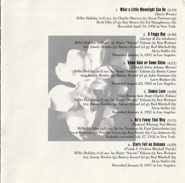 Billie Holiday : Billie's Best (CD, Comp, Club, RM, RP, BMG)