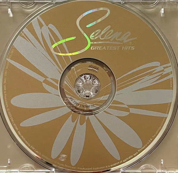 Selena : Greatest Hits (CD, Comp, RP)