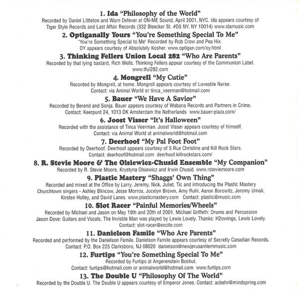 Various : Better Than The Beatles: A Tribute To The Shaggs (CD, Comp)