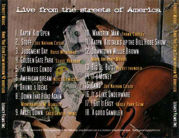 Various : Street Music Bootleg Version 42 Have You Seen Clem (CD, Album)