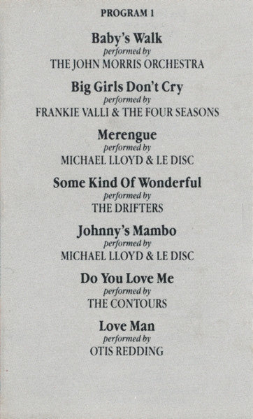 Various : More Dirty Dancing: More Original Music From The Hit Motion Picture "Dirty Dancing" (Cass, Comp, Dol)