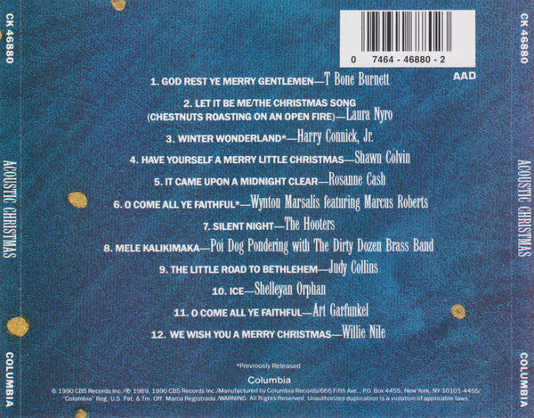 Various : Acoustic Christmas (CD, Album, RE)