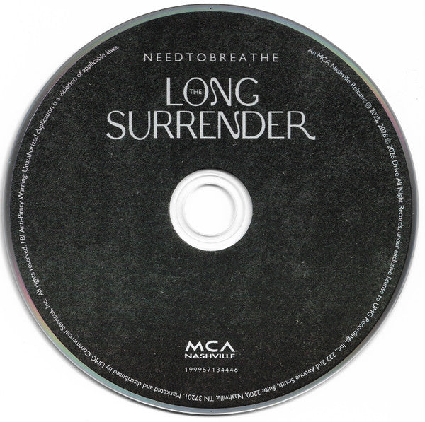 Needtobreathe : The Long Surrender (CD, Album)