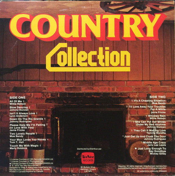 Various : Country Collection (LP, Comp)