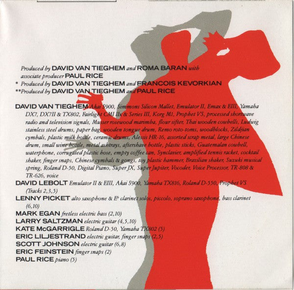 David Van Tieghem : Strange Cargo (CD, Album)