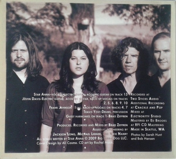 Star Anna & The Laughing Dogs : The Only Thing That Matters (CD, Album, Dig)
