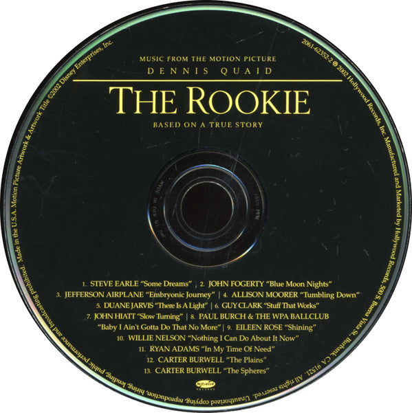 Various : The Rookie (Music From The Motion Picture) (CD, Comp)