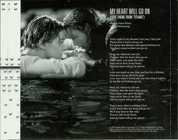 James Horner - Titanic (Music From The Motion Picture) (CD) (VG+) - Endless Media