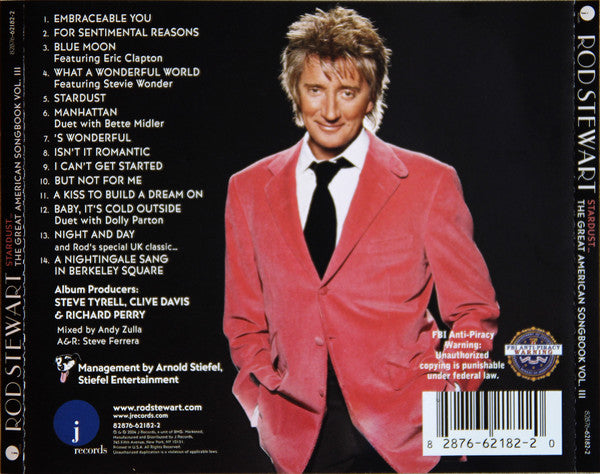 Rod Stewart - Stardust... The Great American Songbook Volume III (CD) (VG) - Endless Media