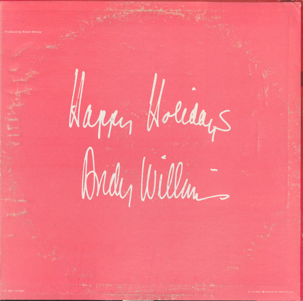 Andy Williams : The Andy Williams Christmas Album (LP, Album, RP)