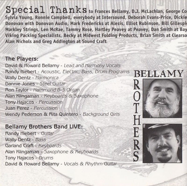 Bellamy Brothers : The Reggae Cowboys (CD, Album)