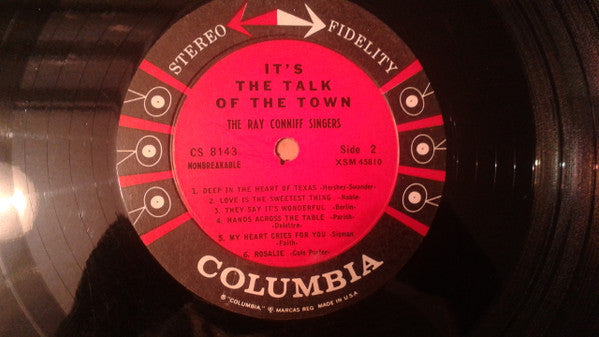 Ray Conniff And The Singers : It's The Talk Of The Town (LP, Album)