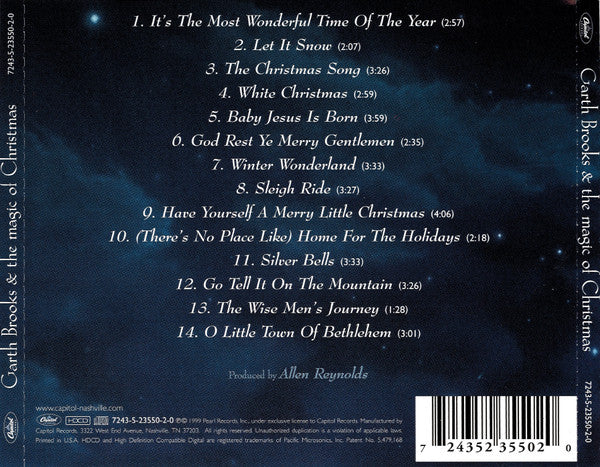 Garth Brooks : Garth Brooks & The Magic Of Christmas (HDCD, Album, Fir)