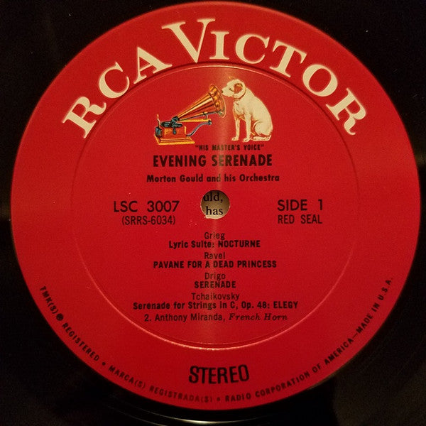 Morton Gould And His Orchestra - Evening Serenade (LP) (VG) - Endless Media