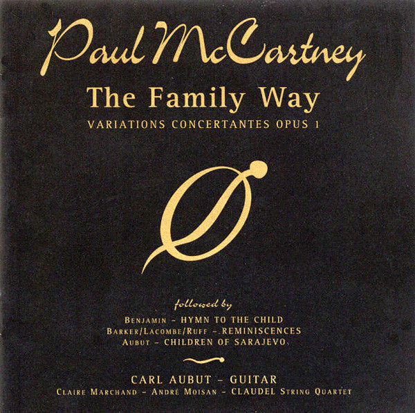Paul McCartney - Carl Aubut, Claire Marchand, André Moisan, The Claudel String Quartet : The Family Way (CD, Album)