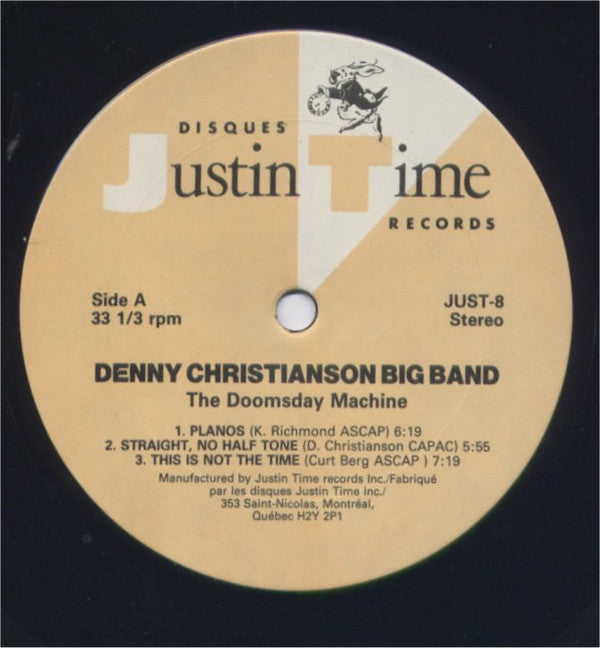 Denny Christianson Big Band - Doomsday Machine (LP) (VG+) - Endless Media