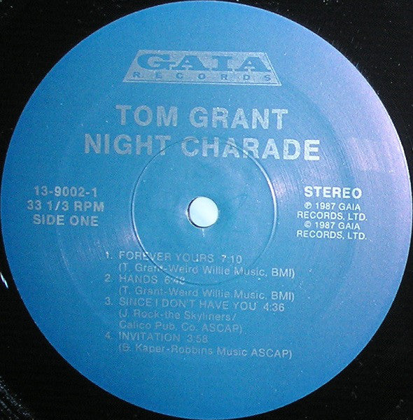 Tom Grant (2) : Night Charade (LP, Album)