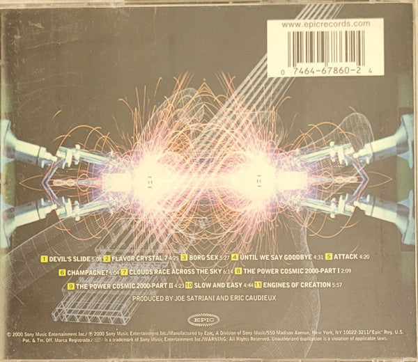 Joe Satriani : Engines Of Creation (CD, Album, Spr)