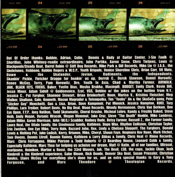 Out Of Order (8) : Eye Caramba (CD, Album)