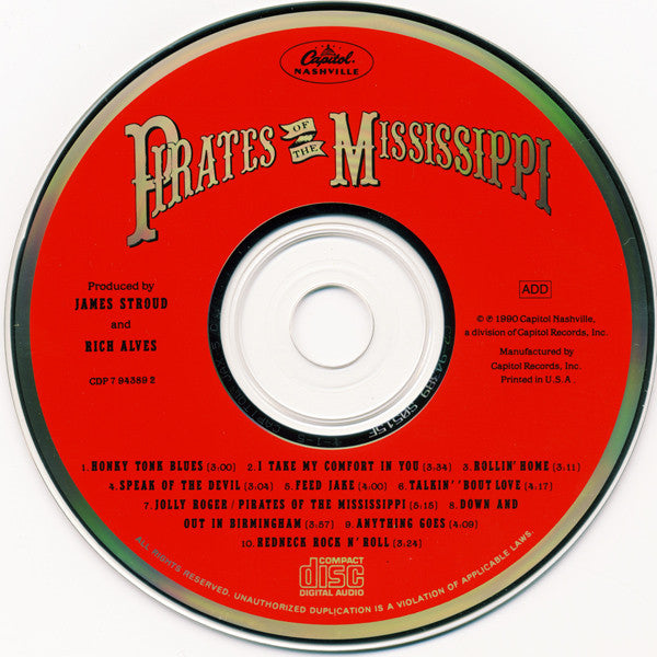 Pirates Of The Mississippi : Pirates Of The Mississippi (CD, Album)