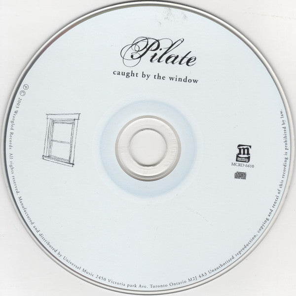 Pilate (2) : Caught By The Window (CD, Album)