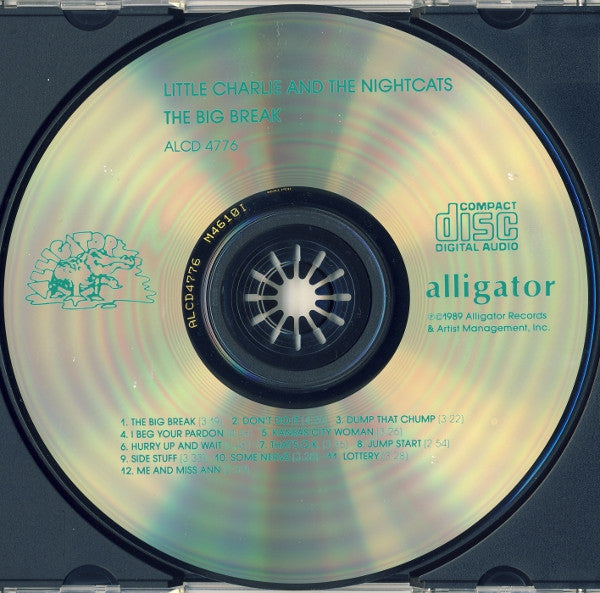 Little Charlie And The Nightcats : The Big Break (CD, Album, RE)