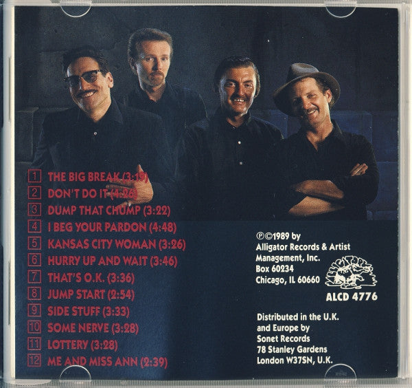 Little Charlie And The Nightcats : The Big Break (CD, Album, RE)