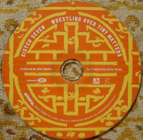 Sister 7 - Wrestling Over Tiny Matters (CD) (VG) - Endless Media