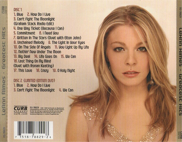 LeAnn Rimes : Greatest Hits (CD, Comp + DVD-V, Ltd)