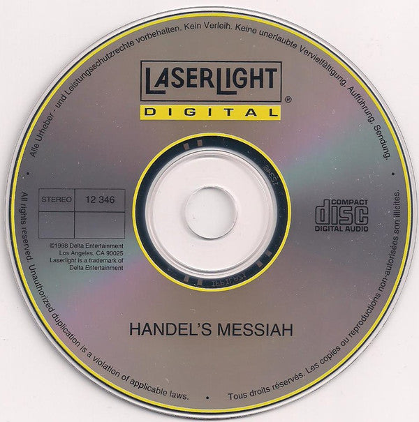 The Oratorio Society Of New York : Handel's Messiah: Highlights (CD)