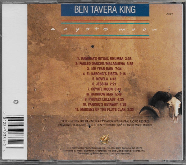 Ben Tavera King : Coyote Moon (CD, Album)
