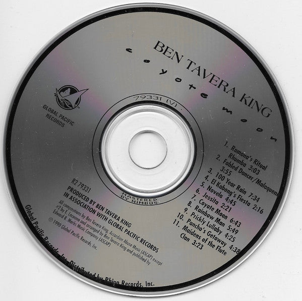 Ben Tavera King : Coyote Moon (CD, Album)