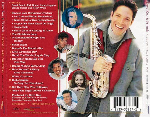 Dave Koz & Friends : A Smooth Jazz Christmas (CD, Album)