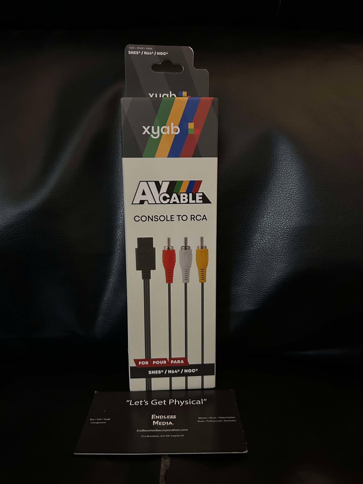 AV Audio Video Composite Cable For Nintendo Super SNES / N64 / GameCube