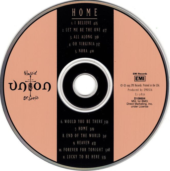 Blessid Union Of Souls : Home (CD)