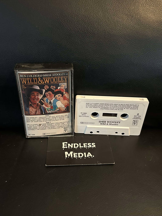 Ben Colder, Sheb Wooley - Wild & Wooley (Cassette) (VG+)