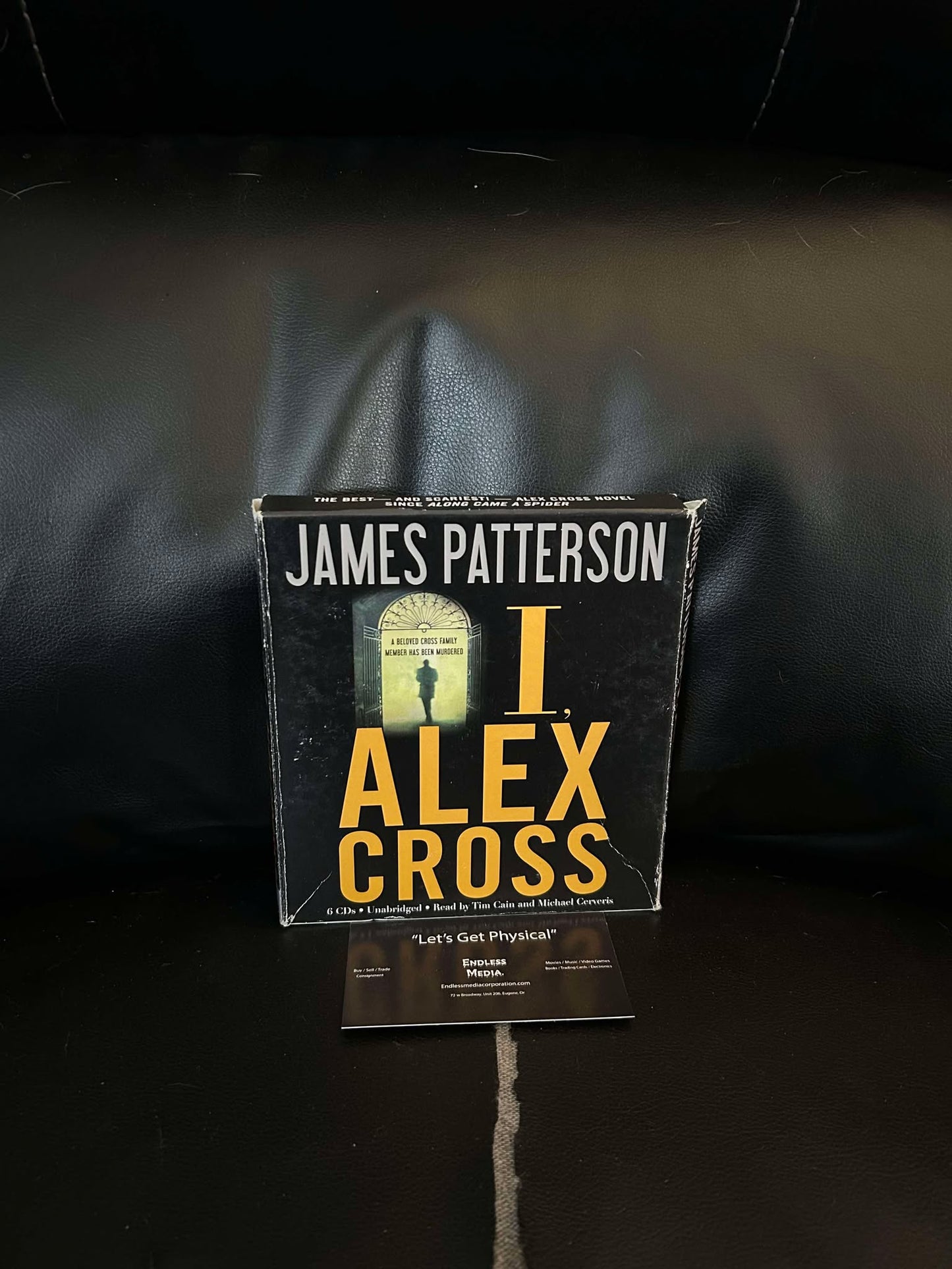 I, Alex Cross by Patterson, James, and Cain, Tim , and Cerveris, Michael Audiobook (Very Good)