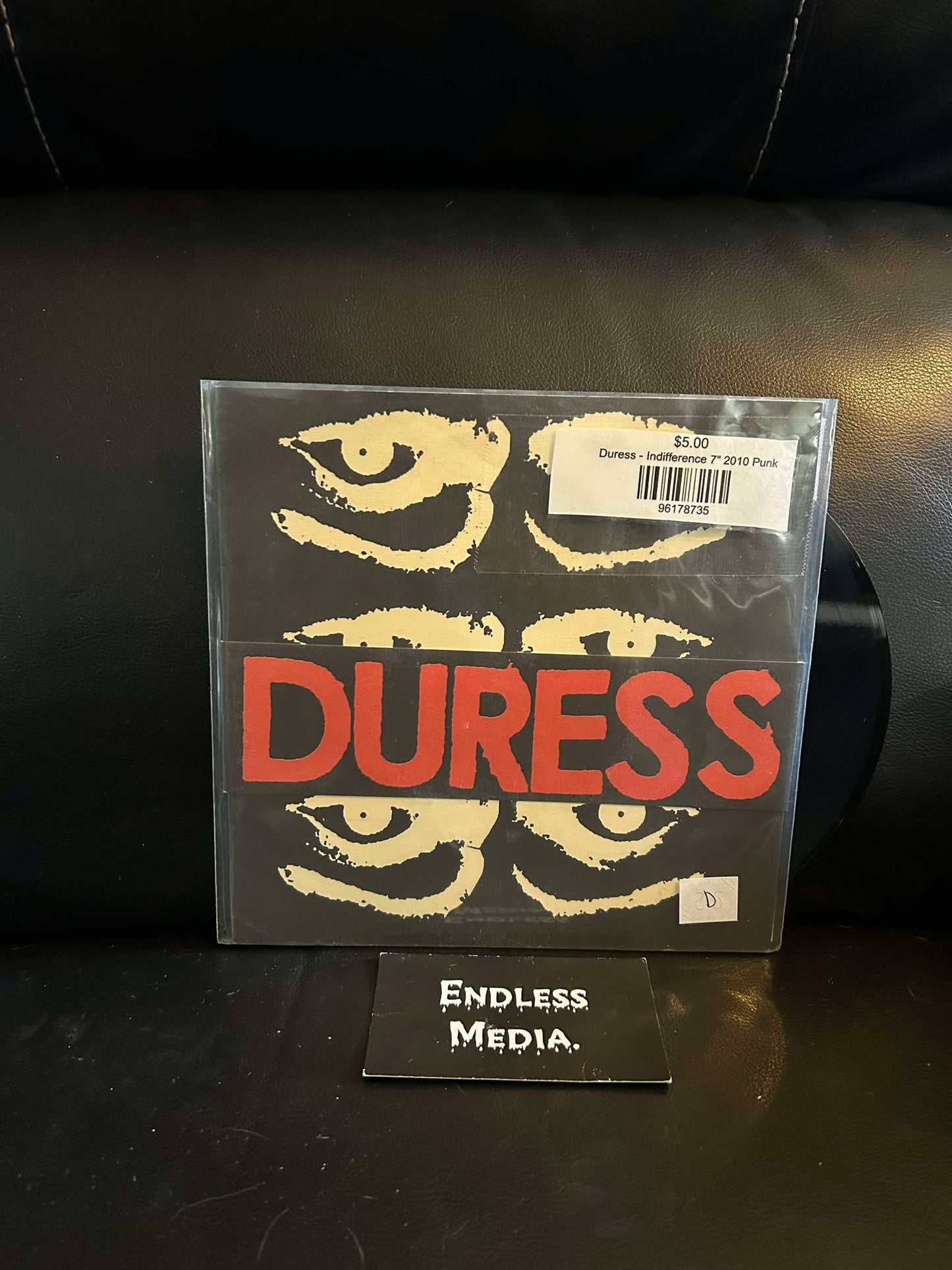 Duress - Indifference (7") (VG+)