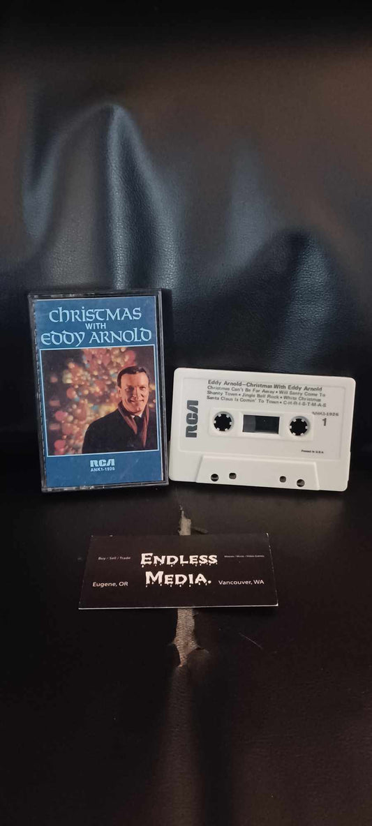 Eddy Arnold - Christmas With Eddy Arnold (Cassette) (VG+)