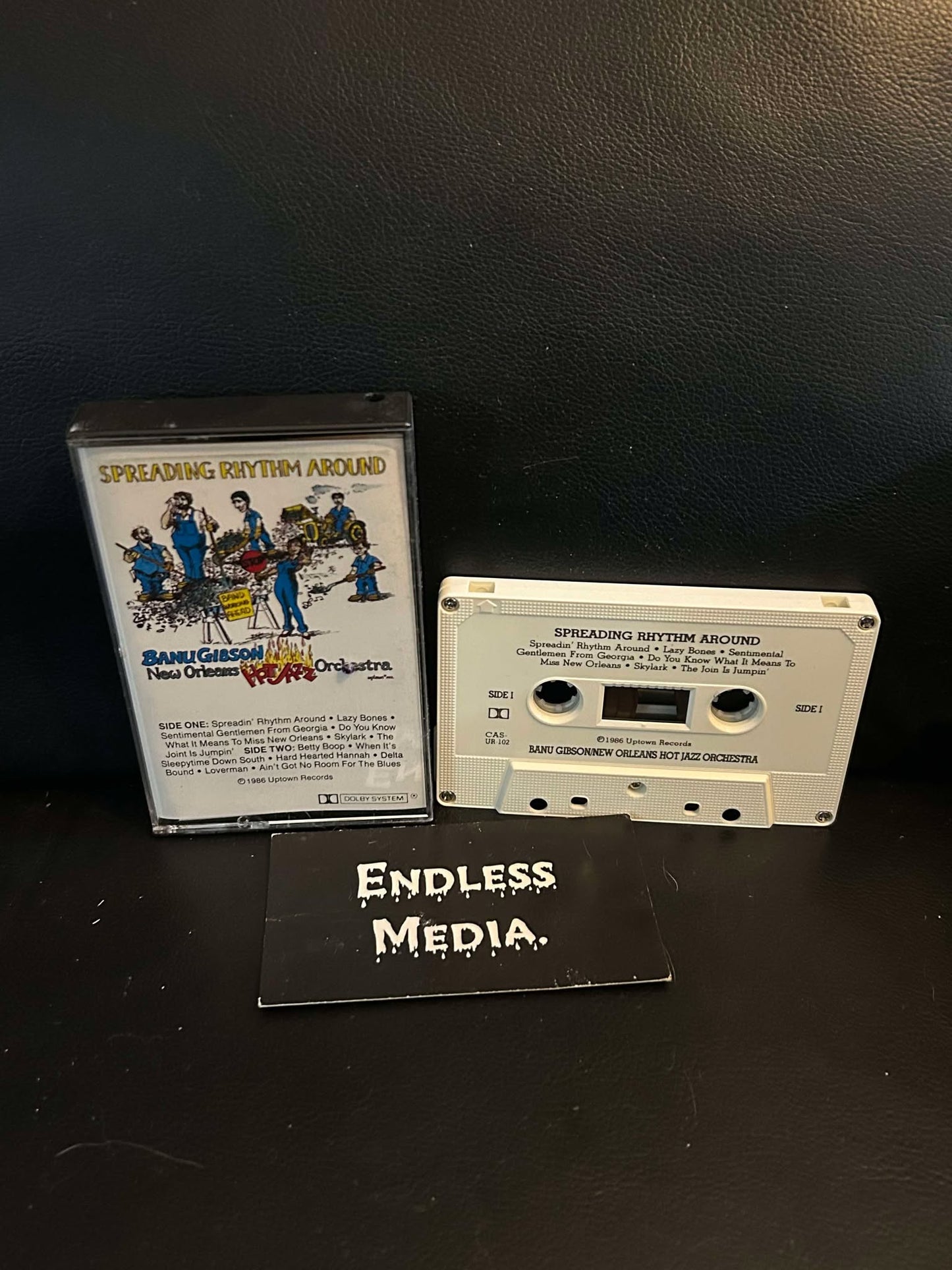 Banu Gibson / New Orleans Hot Jazz Orchestra - Spreadin' Rhythm Around (Cassette) (VG+)