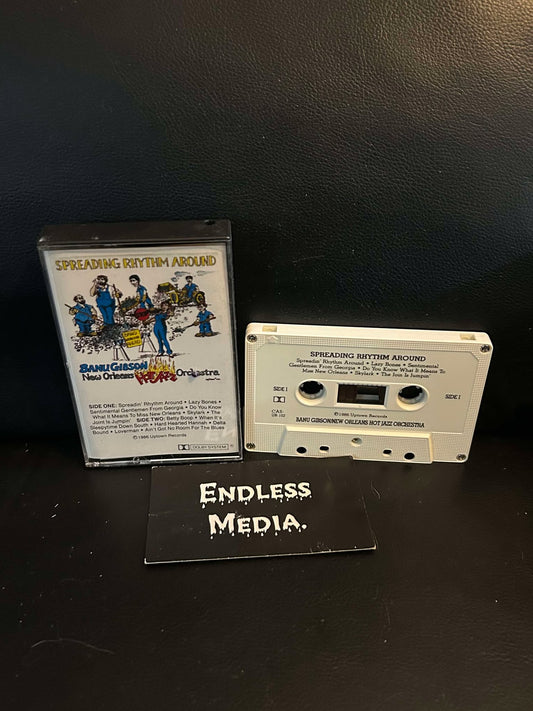 Banu Gibson / New Orleans Hot Jazz Orchestra - Spreadin' Rhythm Around (Cassette) (VG+)