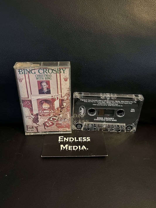 Bing Crosby - Christmas With Bing (Cassette) (VG+)