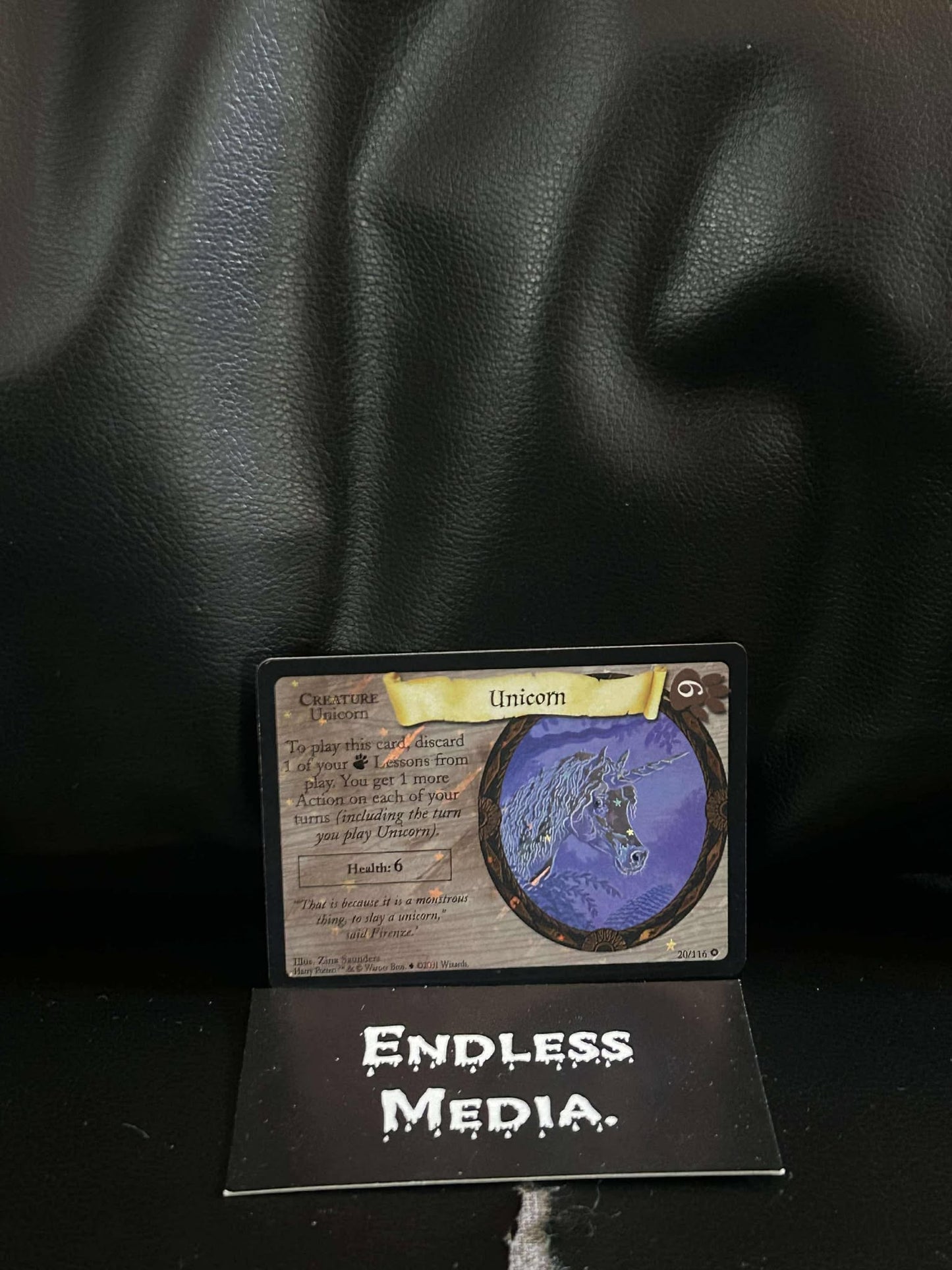 Unicorn 20/116 Holo Foil Harry Potter TCG Trading Card LP