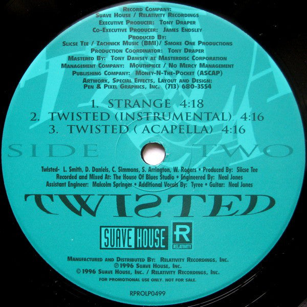 Tela : Twisted (12", Promo)