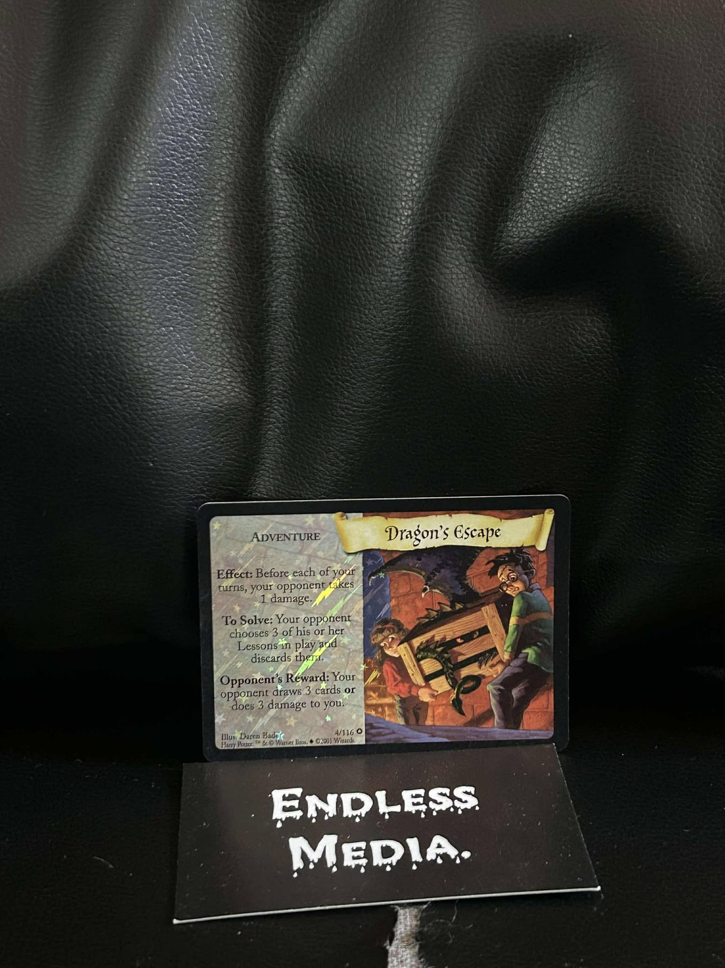 Dragon's Escape 4/116 Foil Harry Potter TCG Trading Card LP