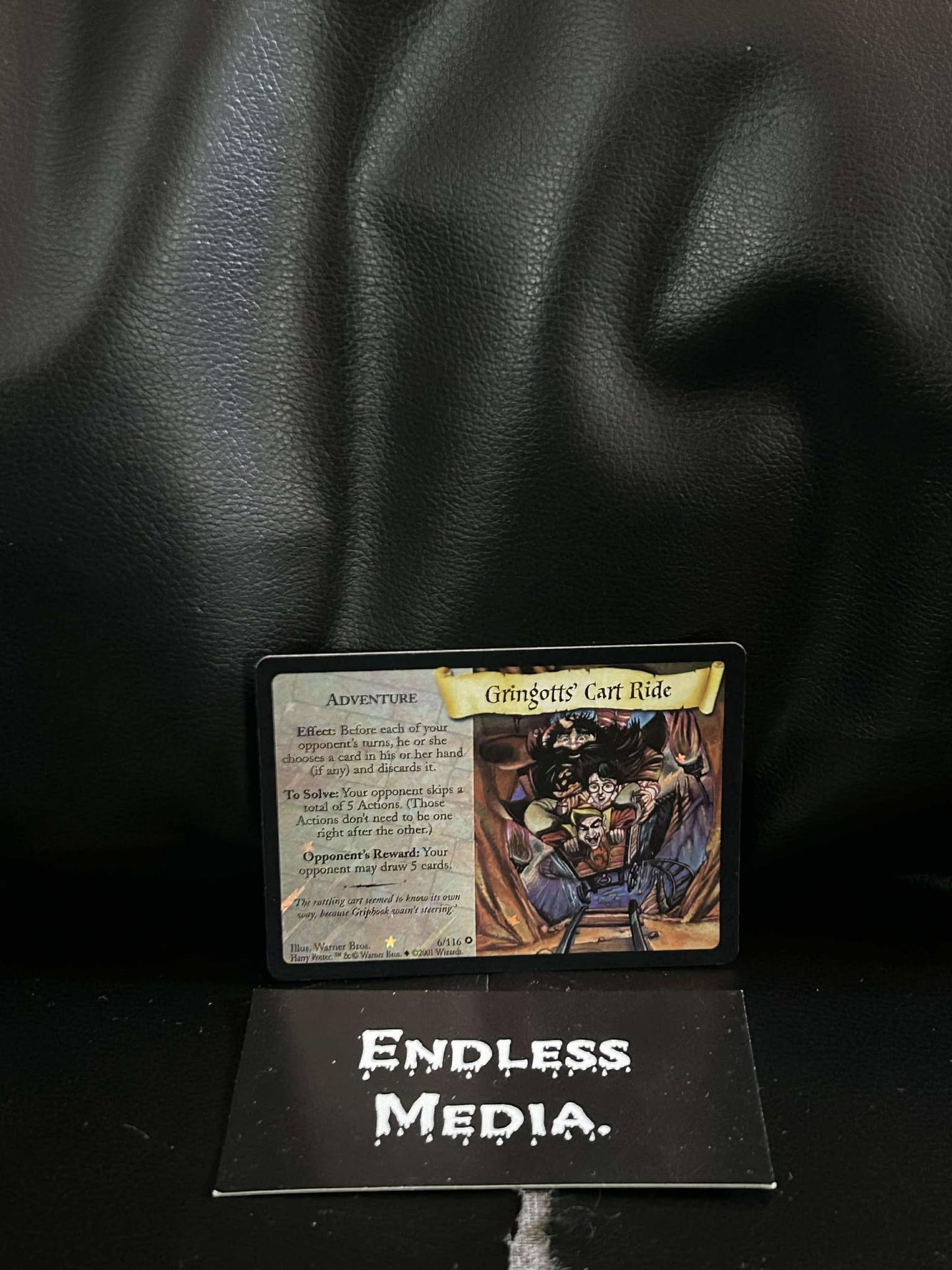 Gringotts' Cart Ride 6/116 Foil Harry Potter TCG Trading Card LP