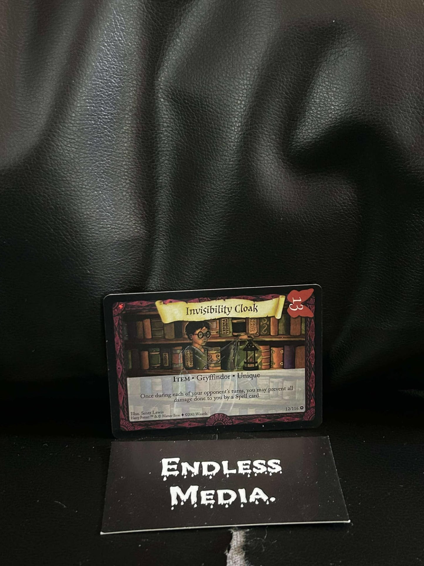 Invisibility Cloak 12/116 Foil Harry Potter TCG Trading Card LP