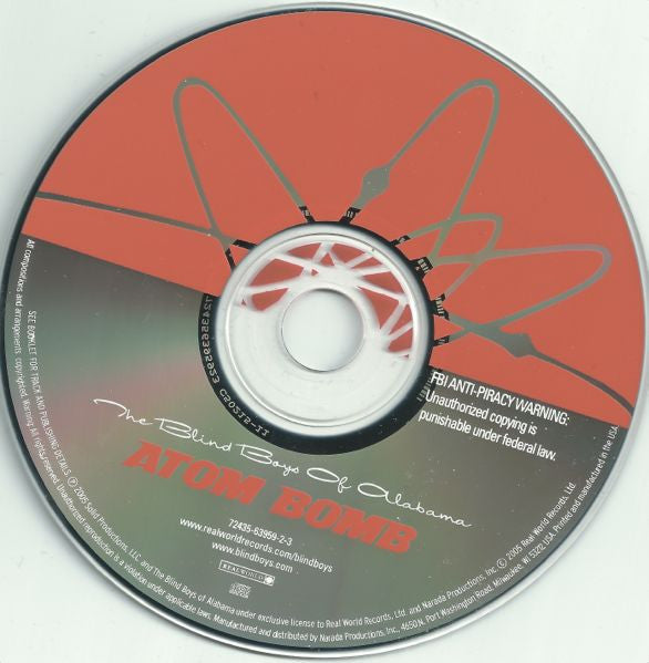 The Blind Boys Of Alabama : Atom Bomb (CD, Album)