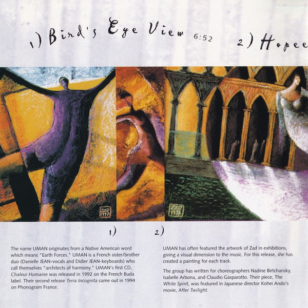 Uman : Purple Passage (CD, Album)